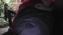 080014 Very Naughty Nikki Pees In Her Empty Glass And Leaves It On Someone's Table
