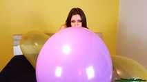 Blow2pop purple U16 while sitting on a yellow GL700
