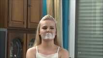 Gina - Knebeltest Teil 2 von 4