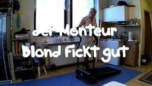 Der Monteur Blond Fickt gut 