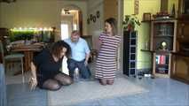 Kyra and Vanessa - tickle detector test Part 4 of  10