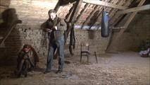 Video request Yvonne - Tied up in the attic part 2 of 5