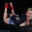Police officer hogtied