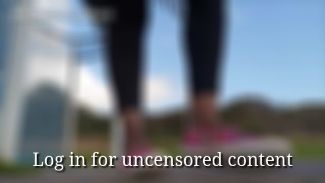 Custom: Walkies with my footslut