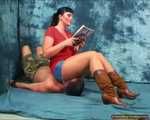 Jill Diamond's western-facesitting