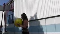 Topless outdoor blowing
