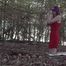 Nelly blindfold Outdoor and tied