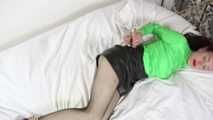 Green Turtleneck Bedtie