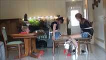 Lea, Saskia und Wendy - Die Bondageparty 2  Teil 2 von 5
