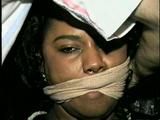 33 YEAR OLD BLACK NURSE GETS ACE BANDAGE CLEAVE & OTM WRAPPED GAGGED & HANDGAGGED (D48-14)