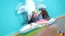 43 Holly and Crystal and their big whale