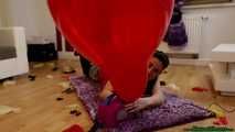 huge living room popping fun