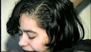 21 Yr OLD LATINA TIED & GAGGED SIDEWAYS IN CHAIR (D19-8)