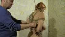 Supertight Breast Bondage & Hogtie Challenge