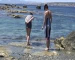 sexy girls barefoot in Spain