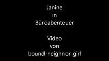 Wunschvideo Janine - Büroabenteuer Teil 3 von 4