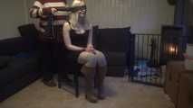 Elysa tied to chair 1/2
