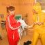 Stella tied, gagged and hooded from Leonie both wearing shiny nylon rainwear (Pics)