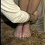 19 Yr OLD STUDENT BALL-GAGGED, RAWHIDE TIED & CALLING FOR HELP (D29-3)