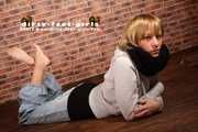 Sternchen barfuss im Studio Teil 2