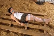 Bondage in the barn with Trixi Part 3