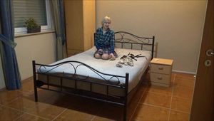 Stefanie – Tied to the bed and tickled – Part 1 of 3