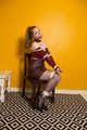 Littlestone Quinn in Office Chair bondage