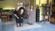 Kyra and Vanessa - tickle detector test Part 4 of  10