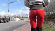 Rote Vinyl-Leggings und Overknees, 4.Teil