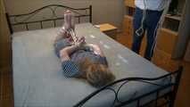 Gina and Stefanie – Hogtie Challenge, Part 1 of 6