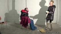 Lady Lana - Sleepingbag slave!