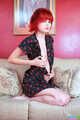 Kinky Florida Skinny Teen Emo Beauty Posing On The Couch