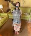 Chairtied and penisgagged