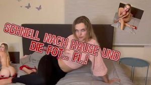 Schnell nach Hause und die Fotze ficken!!!