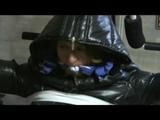 03:00 Min. video with Katharina tied and gagged in a shiny nylon downjacket