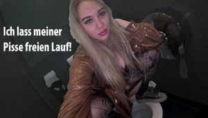 Mein geilster Piss auf der öffentlichen Toilette!