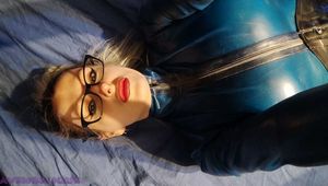 selfie time blue cam