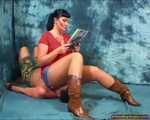 Jill Diamond's western-facesitting