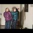 10:50 Min. video of an intruder caught by the owner....all in shiny downjackets and other shiny clothes