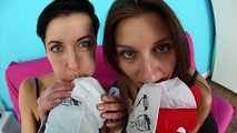 206 Franka and Karina and the little penguins