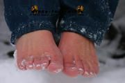 Mia im Schnee