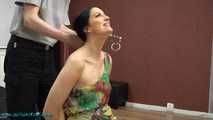 Cuffed and gagged Nina part 1