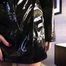 PVC Coat, Shiny Panties and Spit