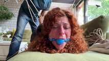 Lola Montez broke into pervert Peoples house and got tied and gagged