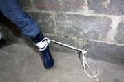 Alina tied and gagged in a skisuit