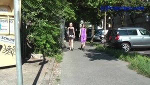 069019 Tiffany Takes A Very Daring Pee In The Street