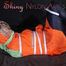 Watching ***Sonja*** wearing a sexy black shiny nylon rain pants and an orange rainjacket being tied, gagged and hooded with belts and a clothgag (Pics)