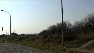 037003 Carmen Takes A Pee By A Parked Car