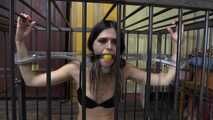 Selina in cage