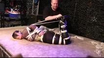 Rope Battle Hogtie for Yvette Costeau